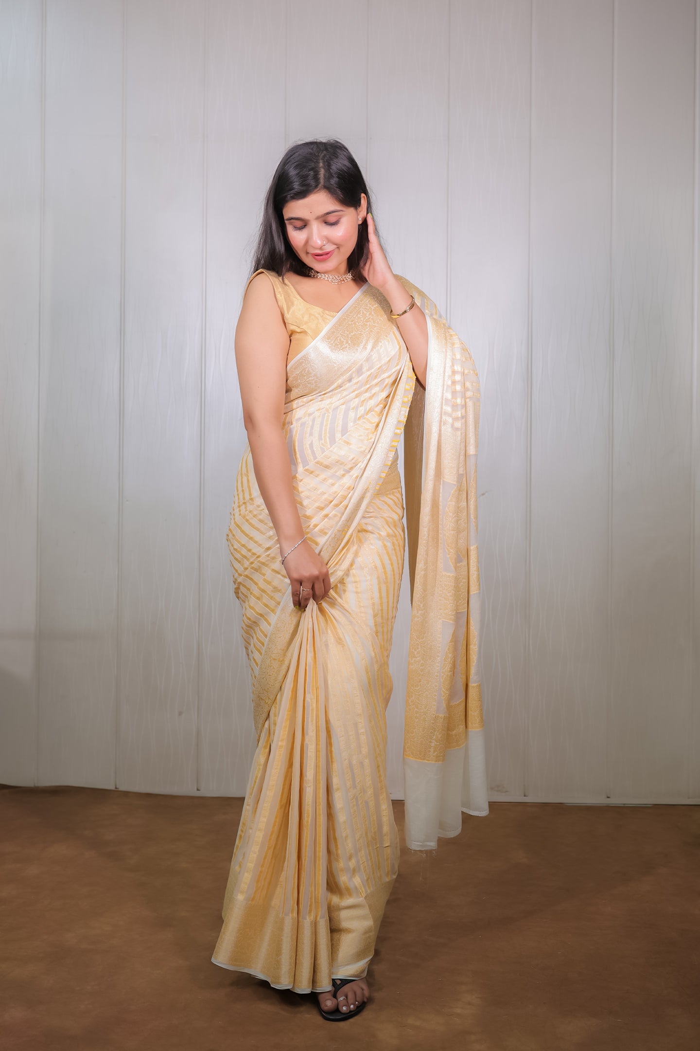 Banarasi Khaddi Chiffon