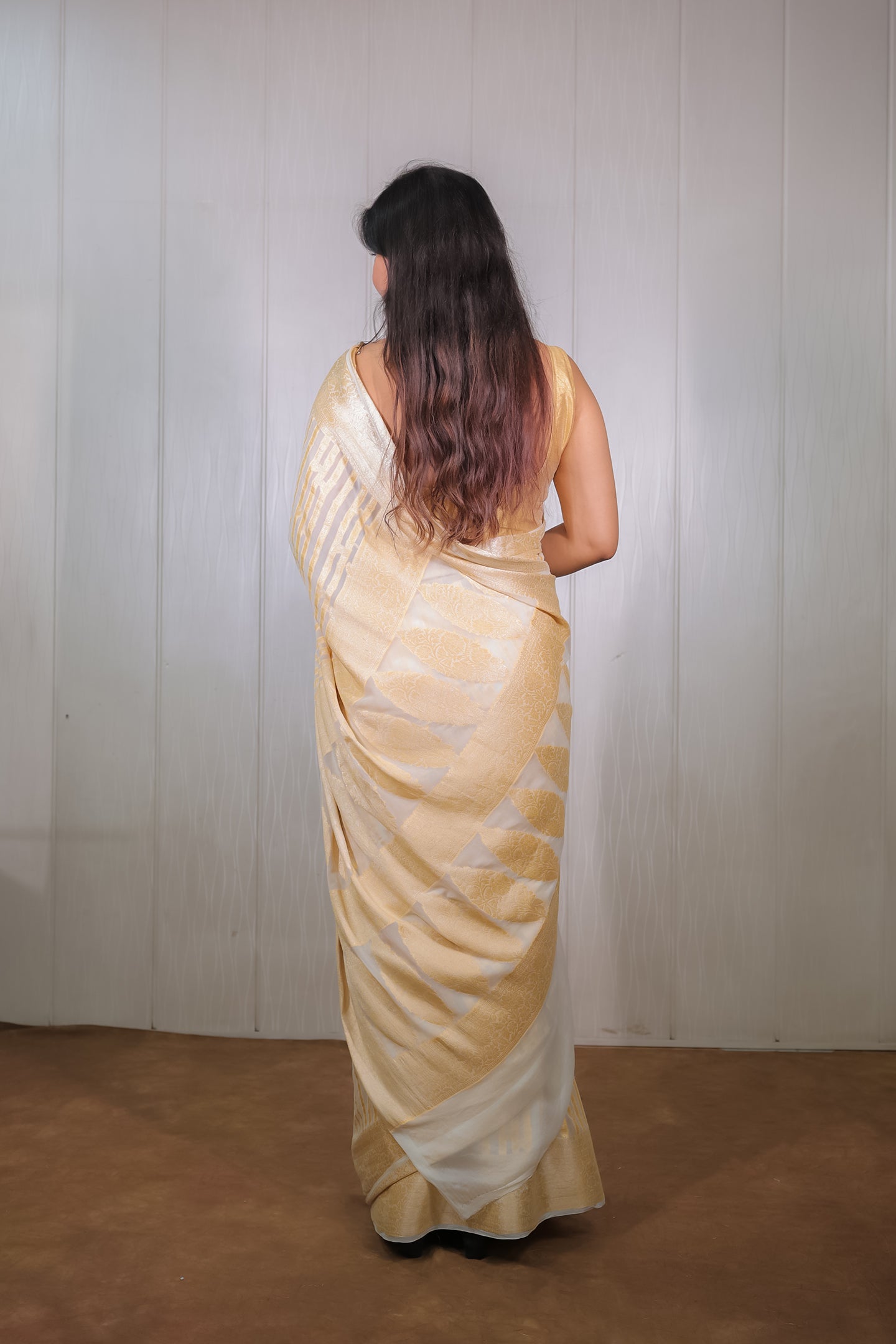 Banarasi Khaddi Chiffon