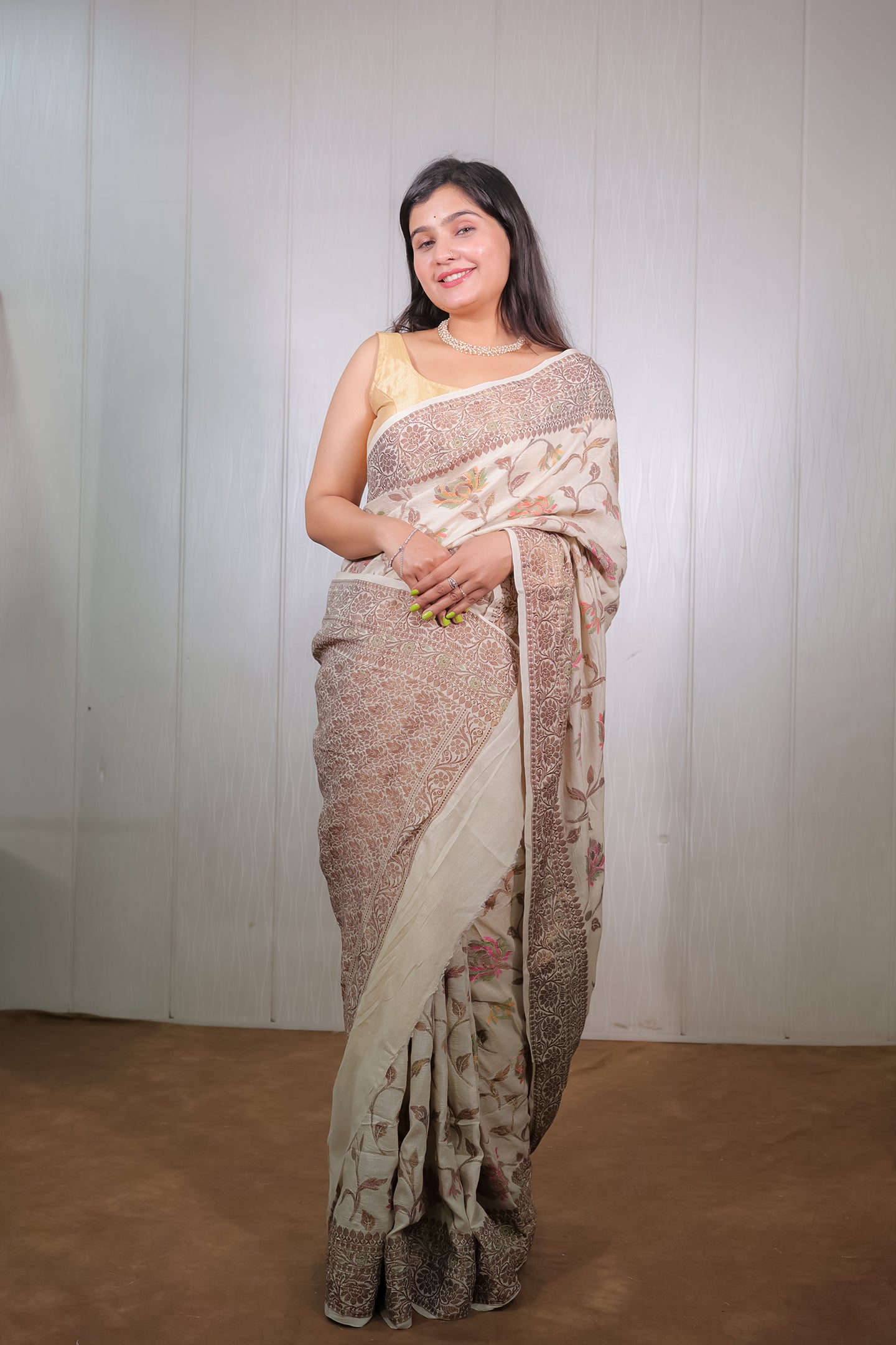 Muga Silk Saree