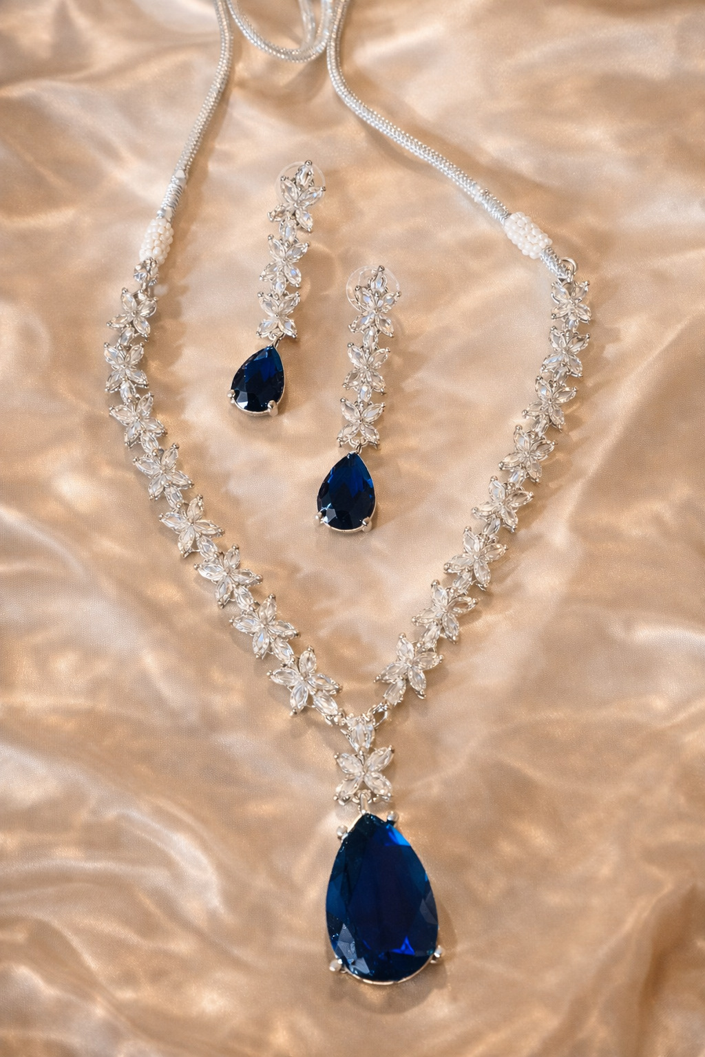 Midnight Sapphire Necklace Set