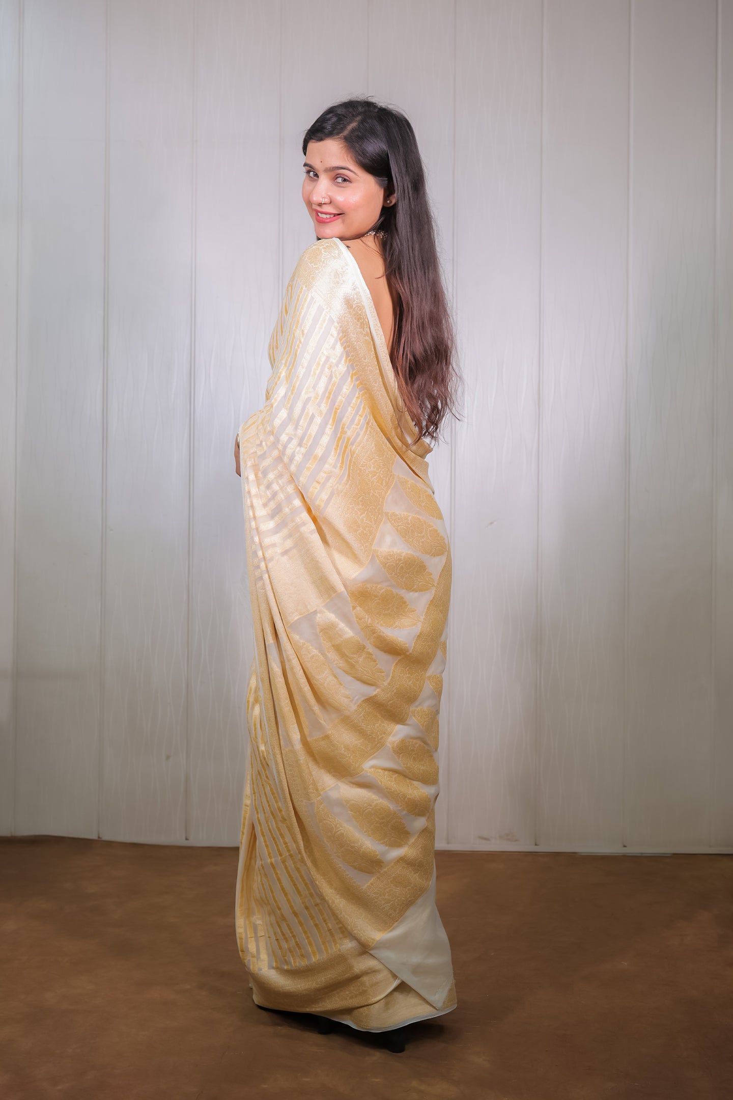 Banarasi Khaddi Chiffon