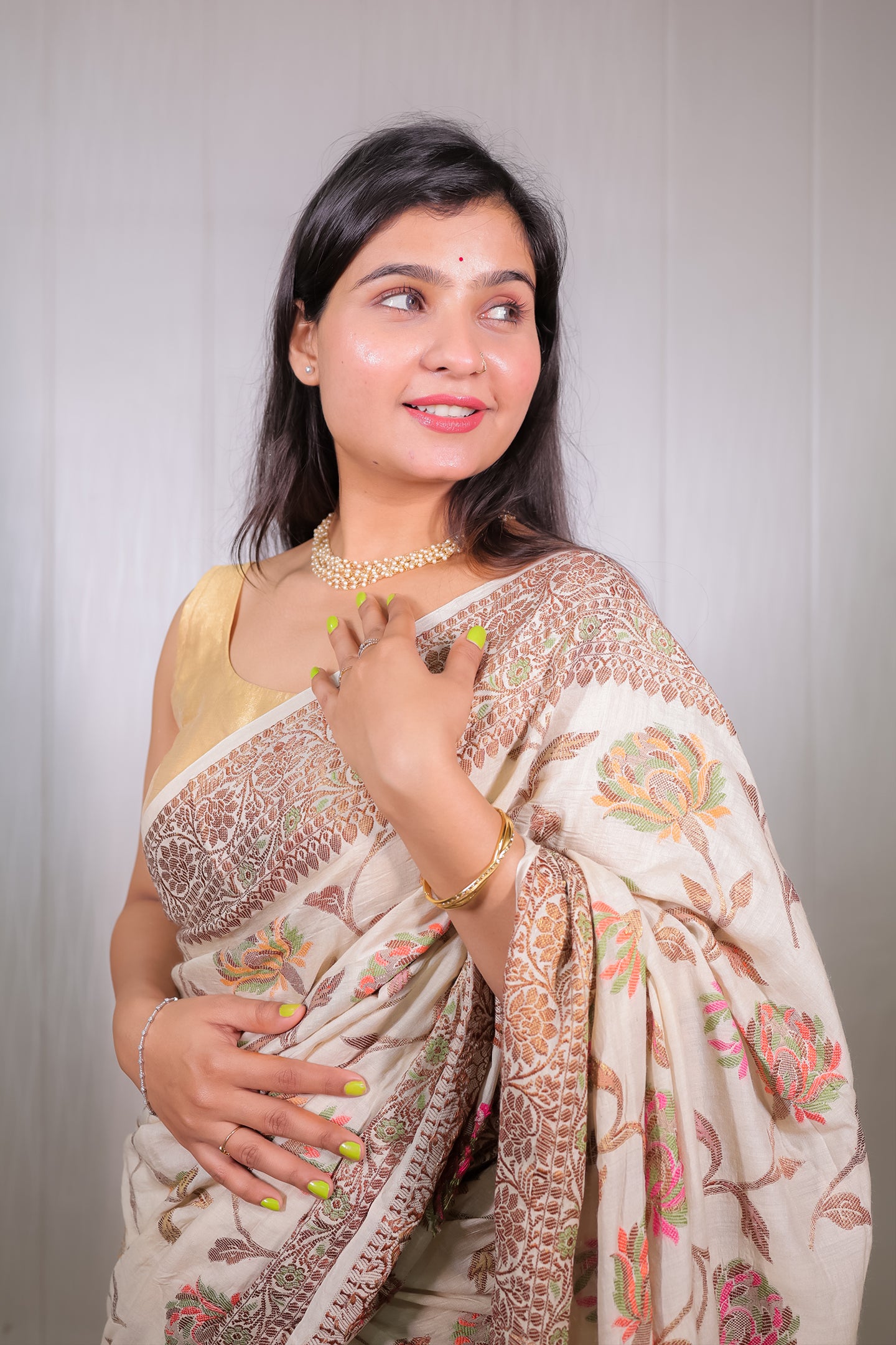 Muga Silk Saree