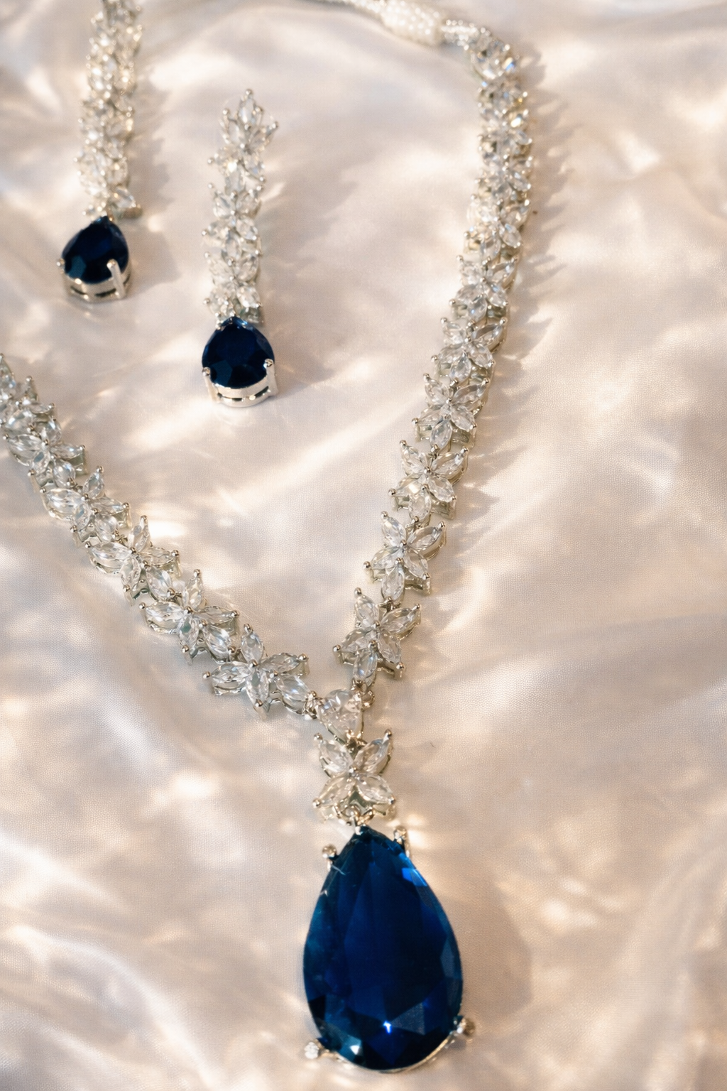 Midnight Sapphire Necklace Set