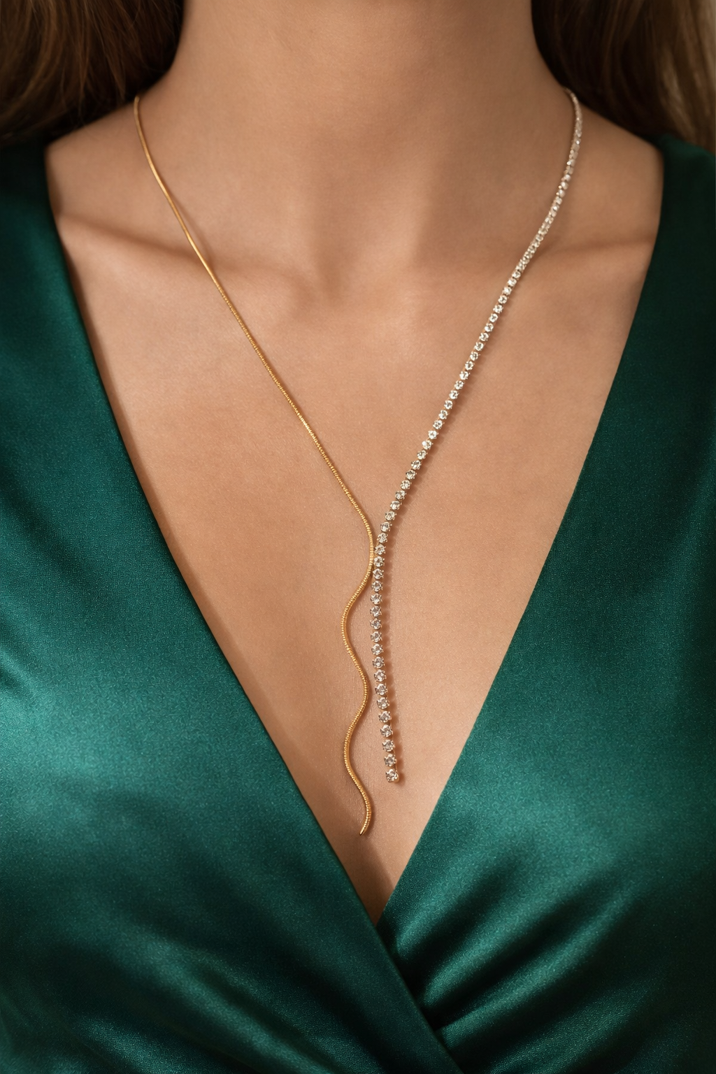 Celeste Luxe Crystal Necklace