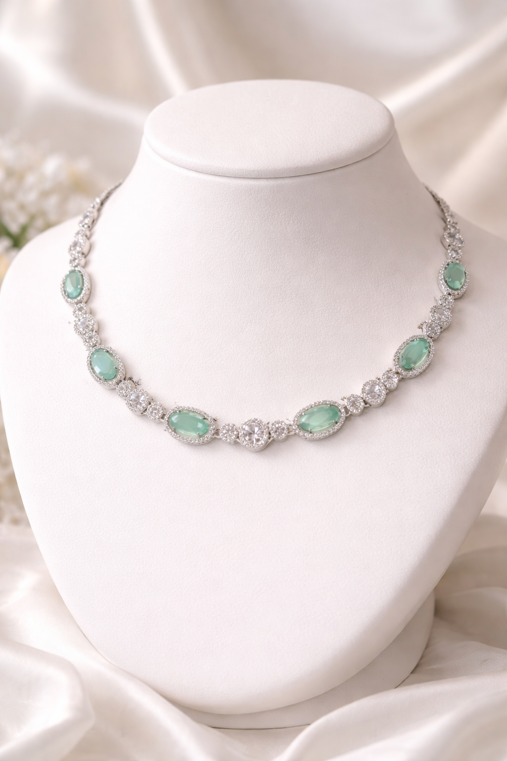 Aqua Elegance Necklace Set
